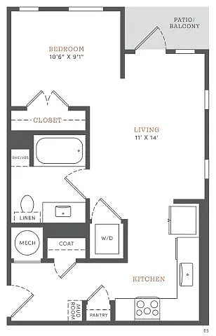 Floor plan S6