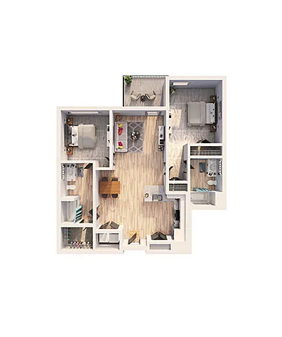 Floor plan B1P2