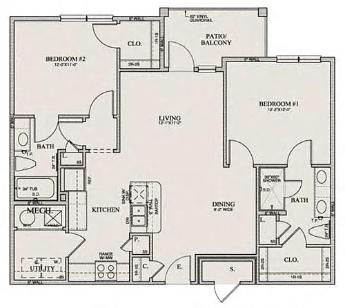 Floor plan The Torquay