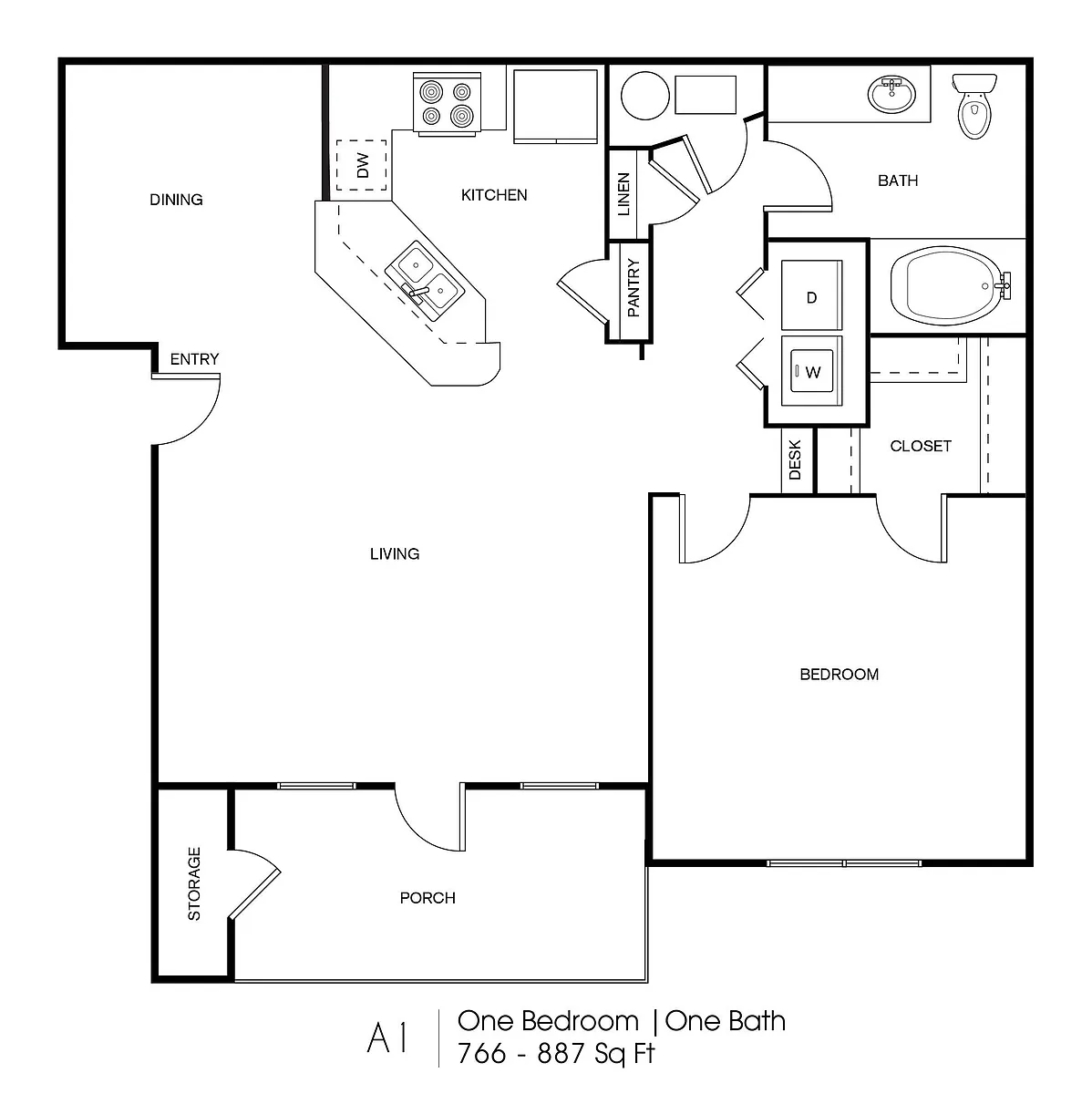 Floor plan A1