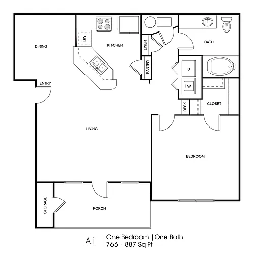 Floor plan A1