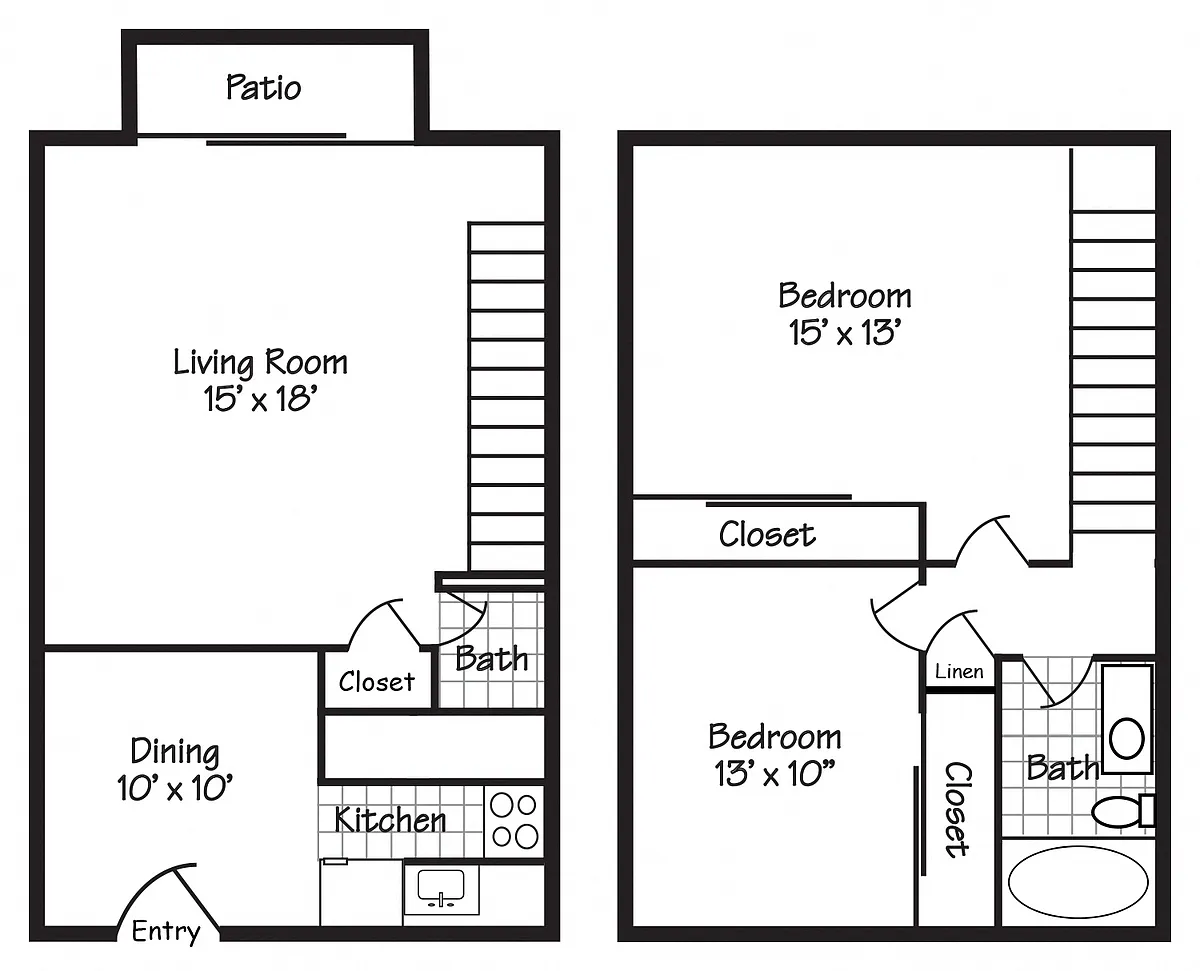 Floor plan Redwood
