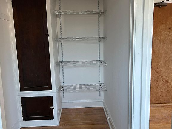 HUGE walk in closet with built ins