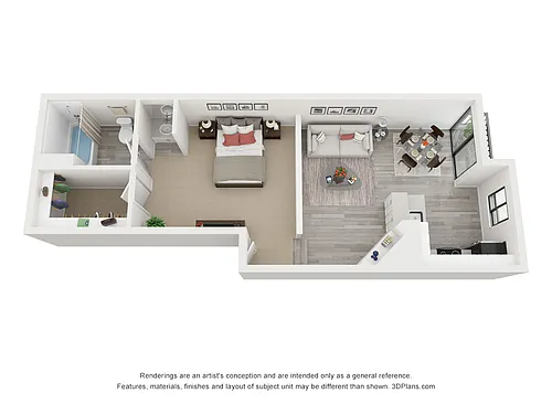 Floor plan Executive Studio