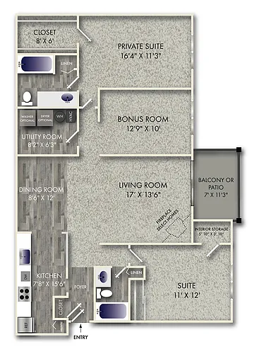 Floor plan Cartier
