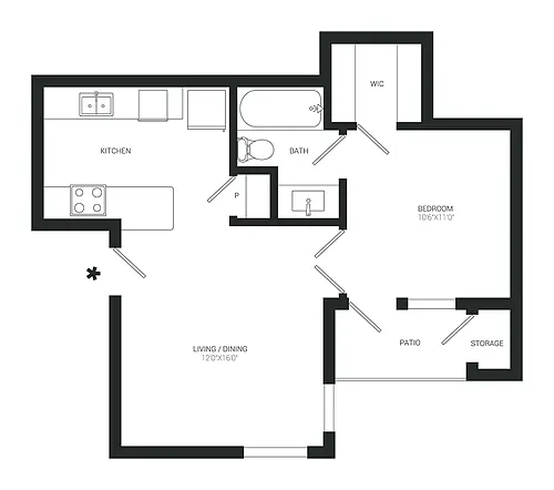 Floor plan Adair