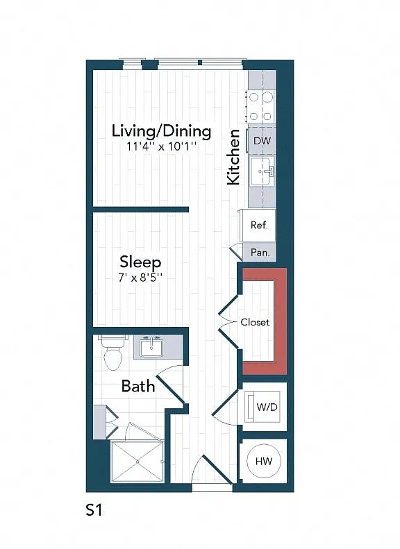 Floor plan S1