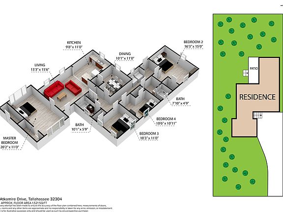 3rd image of 1617 Atkamire Dr
