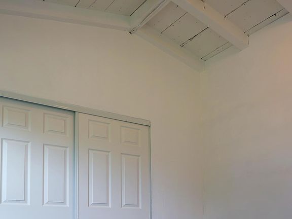 Bedroom 1 high vaulted ceilings
