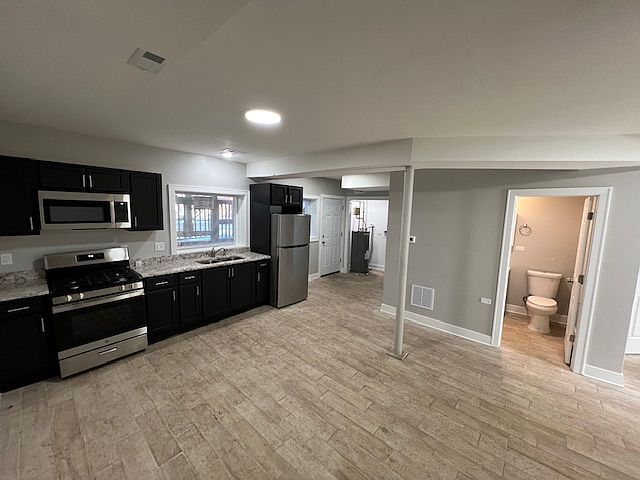 Open Kitchen/Living Room