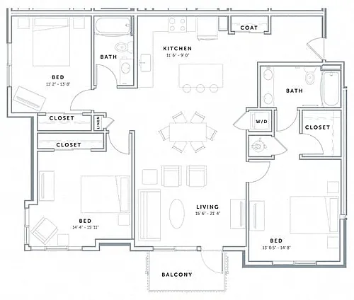 Floor plan C2