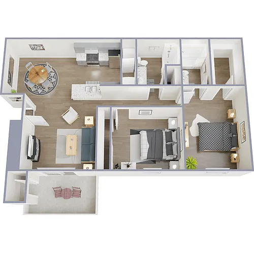 Floor plan B4