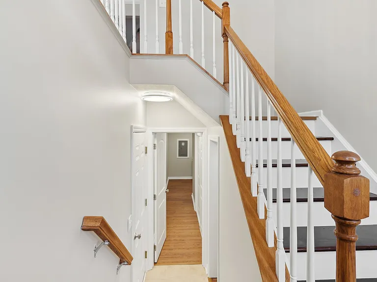 Lower Level Entry Way - LVP Flooring