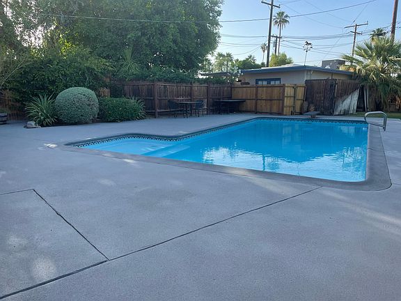 Beautiful pool with new granite grip pool deck