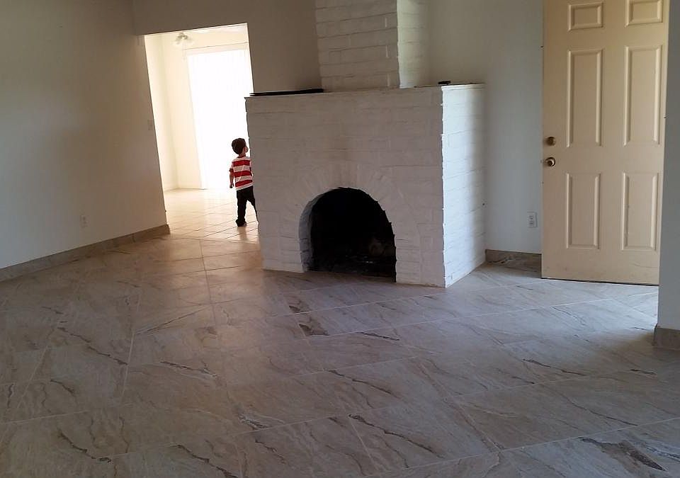 LVG RM Fire Place