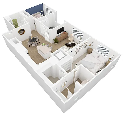 Floor plan Shores