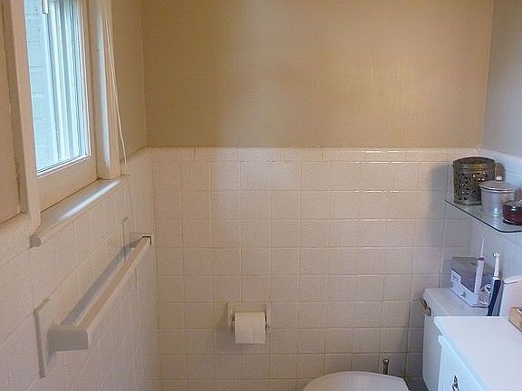 Half bath off master