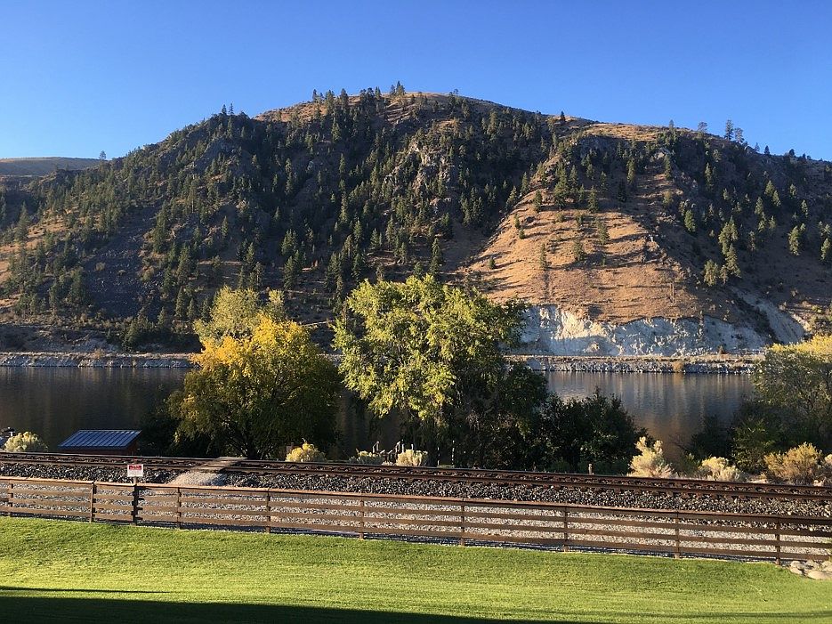 River and mountain view