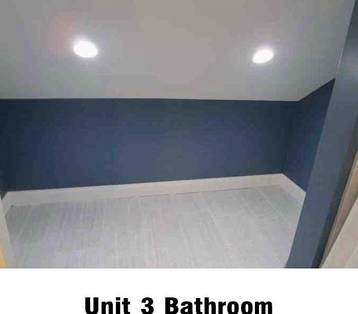 washer / dryer hook up in bathroom