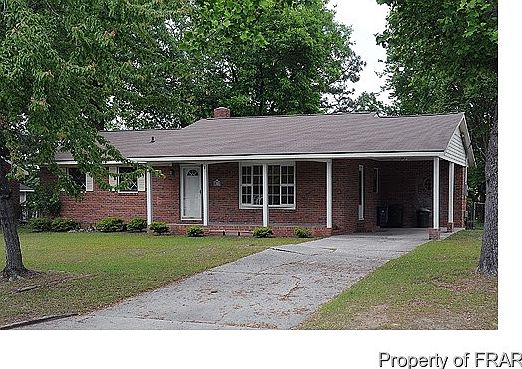 Frontview of property