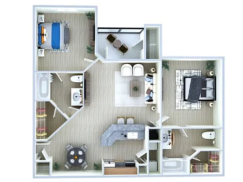 Floor plan Mira Mar