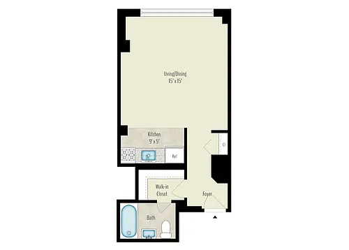 Floor plan Studios