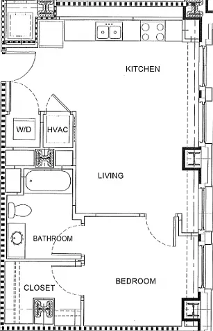 Hibernia Tower Apartments — Photo 43