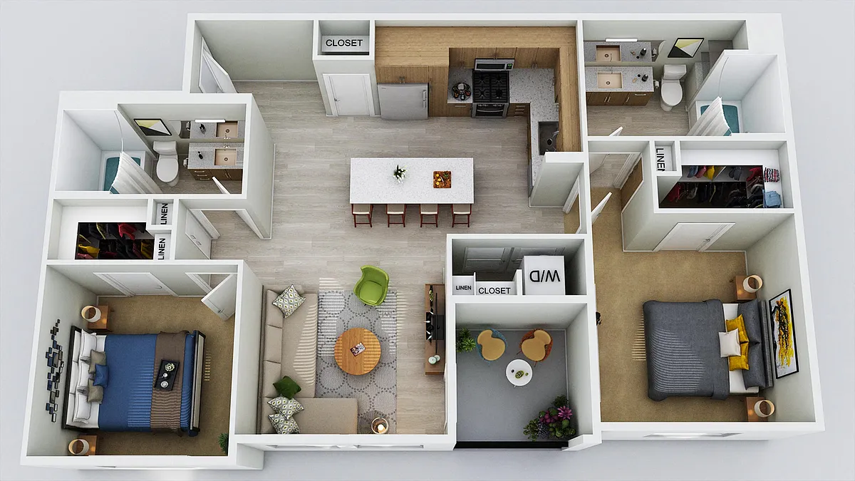 Floor plan B1
