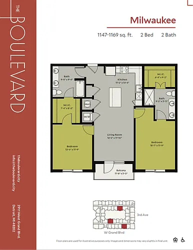 Floor plan Milwaukee