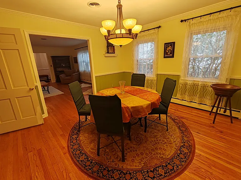 Formal dining room.