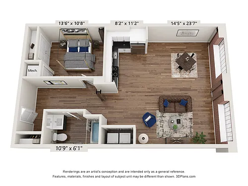 Floor plan 2-1