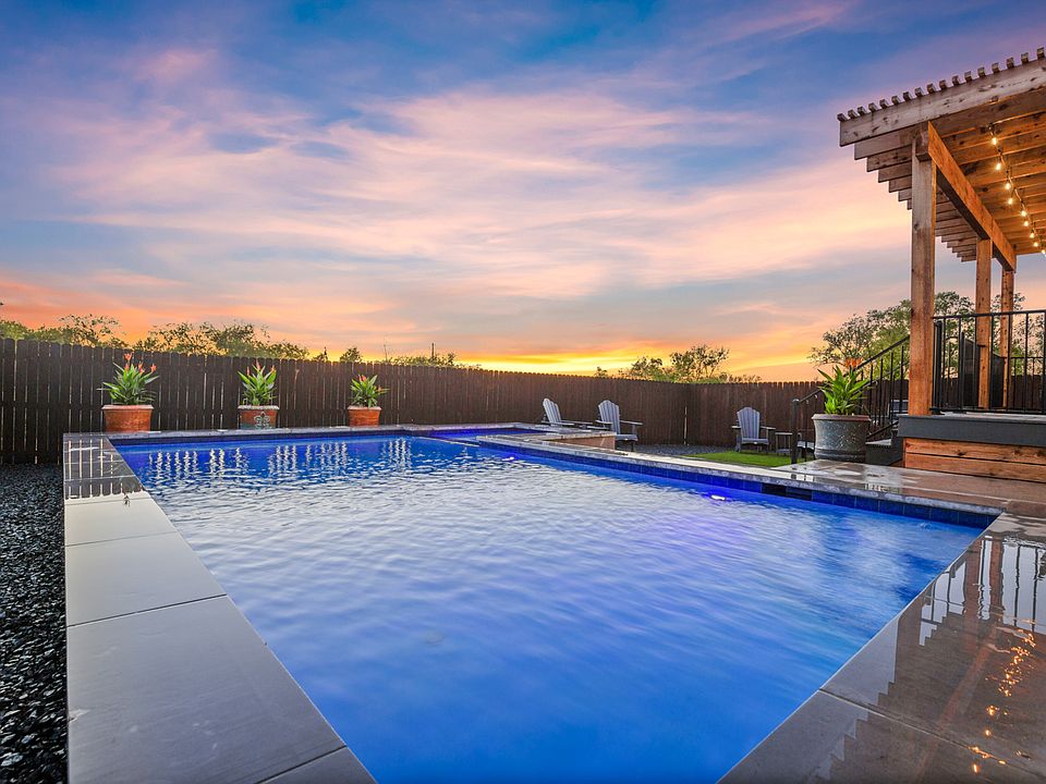 Heated outdoor pool and spa