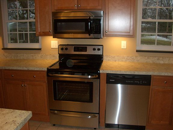 new stainless steel appliances