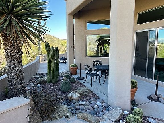 Back yard, fenced open space