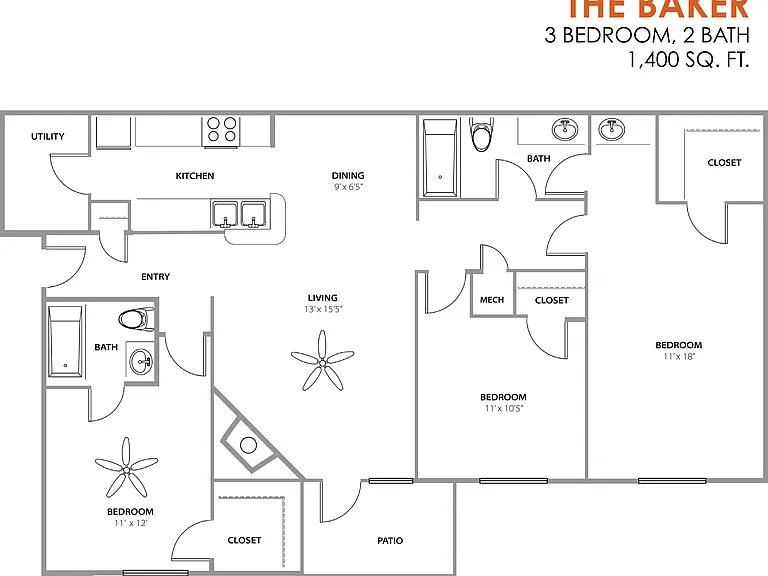 Burlington Oaks Apartments — Photo 38