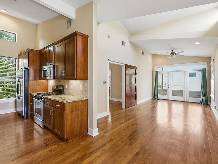 Kitchen + Living Area