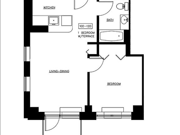 2nd image of 101 Avenue D #D