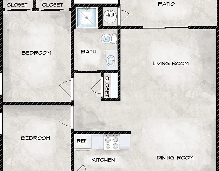 Redwood Meadows Senior Apartments — Photo 8