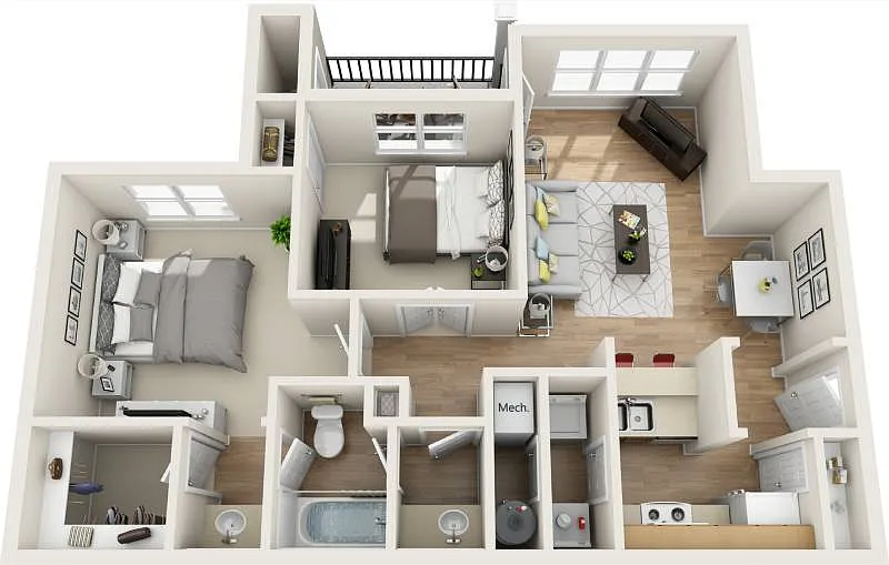 Floor plan B2