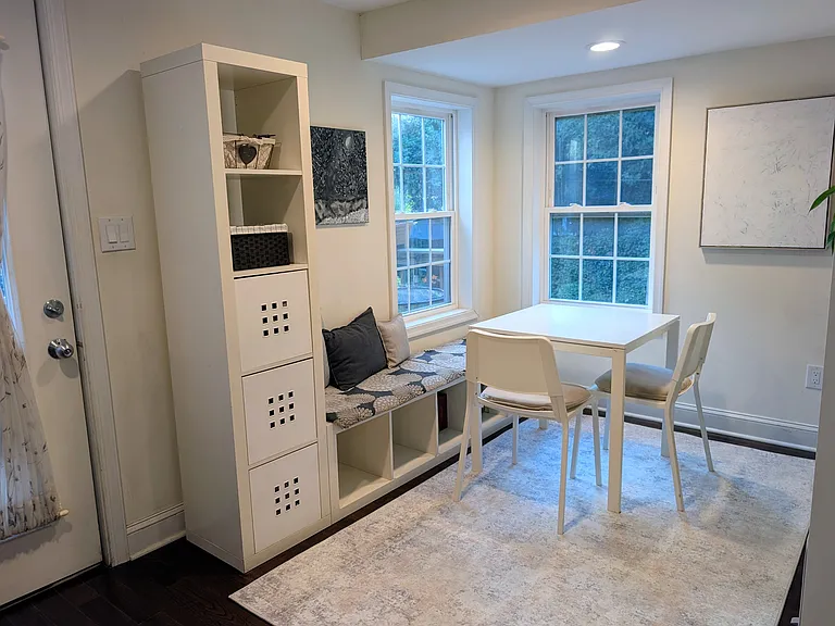 Bright additional 1st-floor living space with direct access to the deck