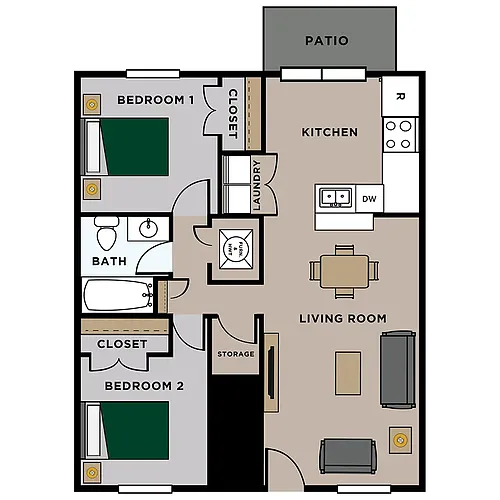 Floor plan 2A