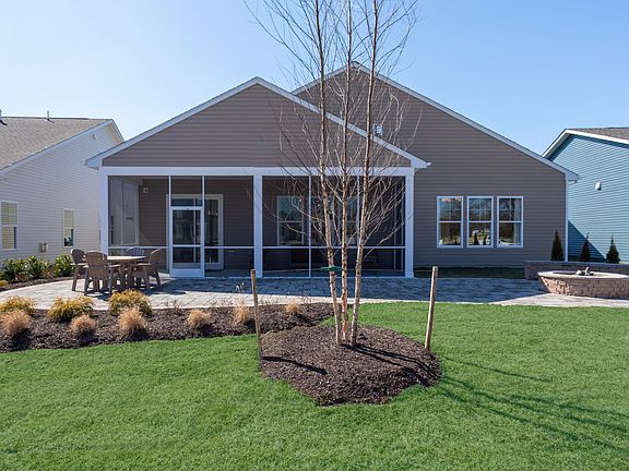 Large backyard