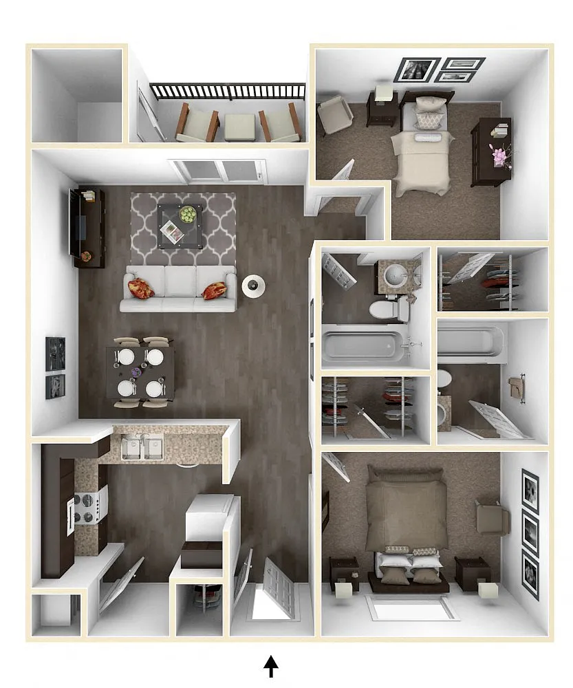 Floor plan B1