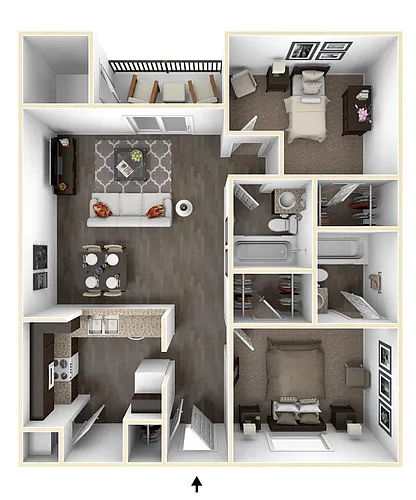 Floor plan B1