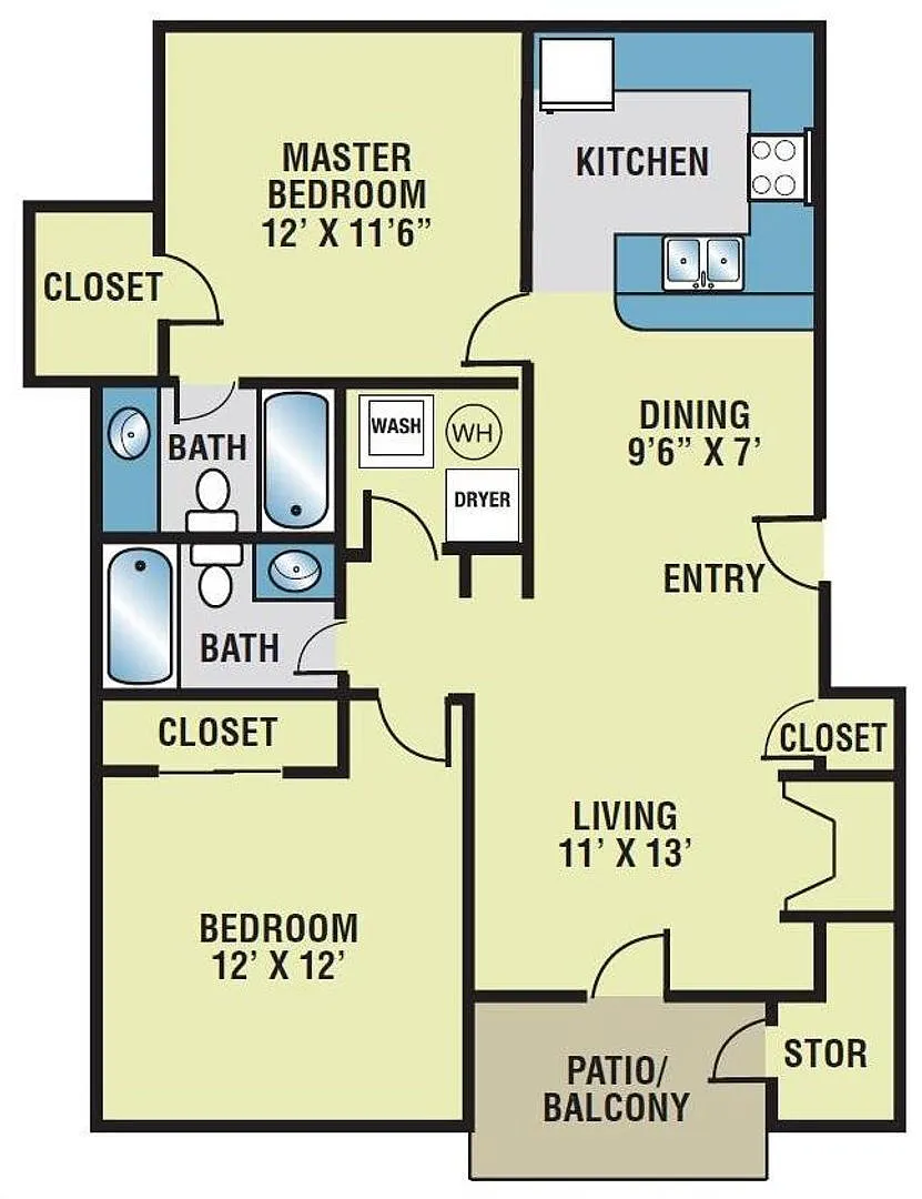 Floor plan B1