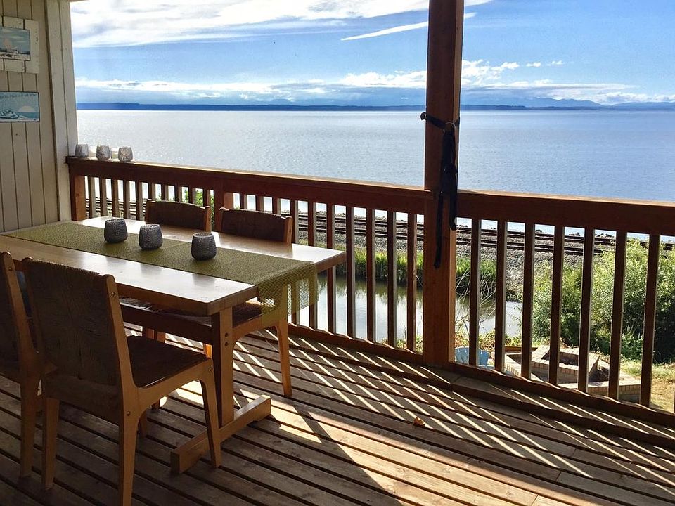 Large covered deck