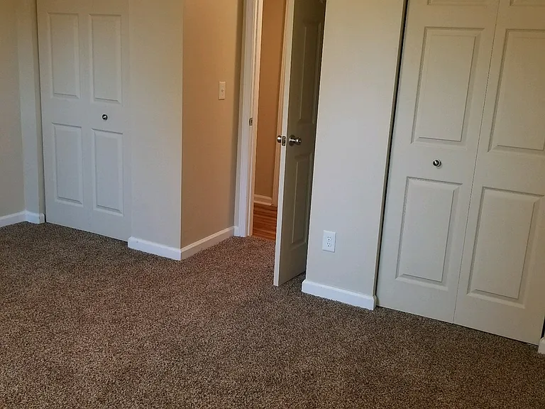 Double Closets in Bedroom Double Closets in Bedroom