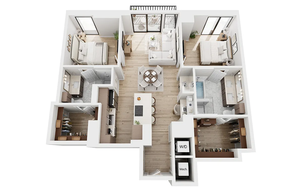 Floor plan B2