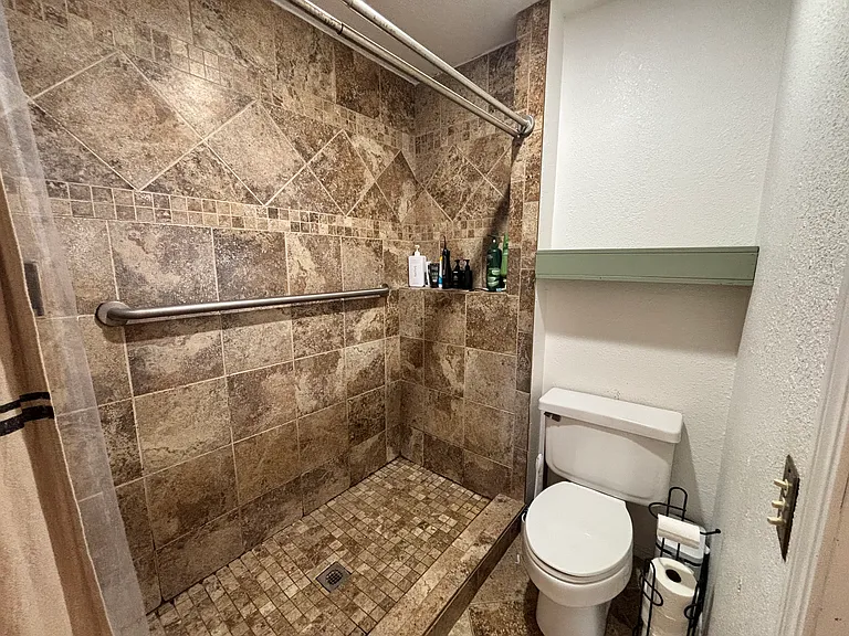Master Bathroom Shower/Toilet