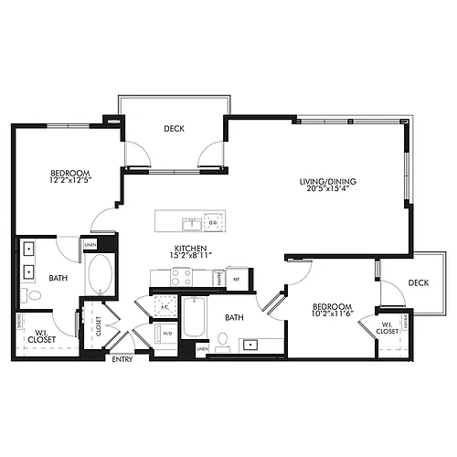 Floor plan B3d